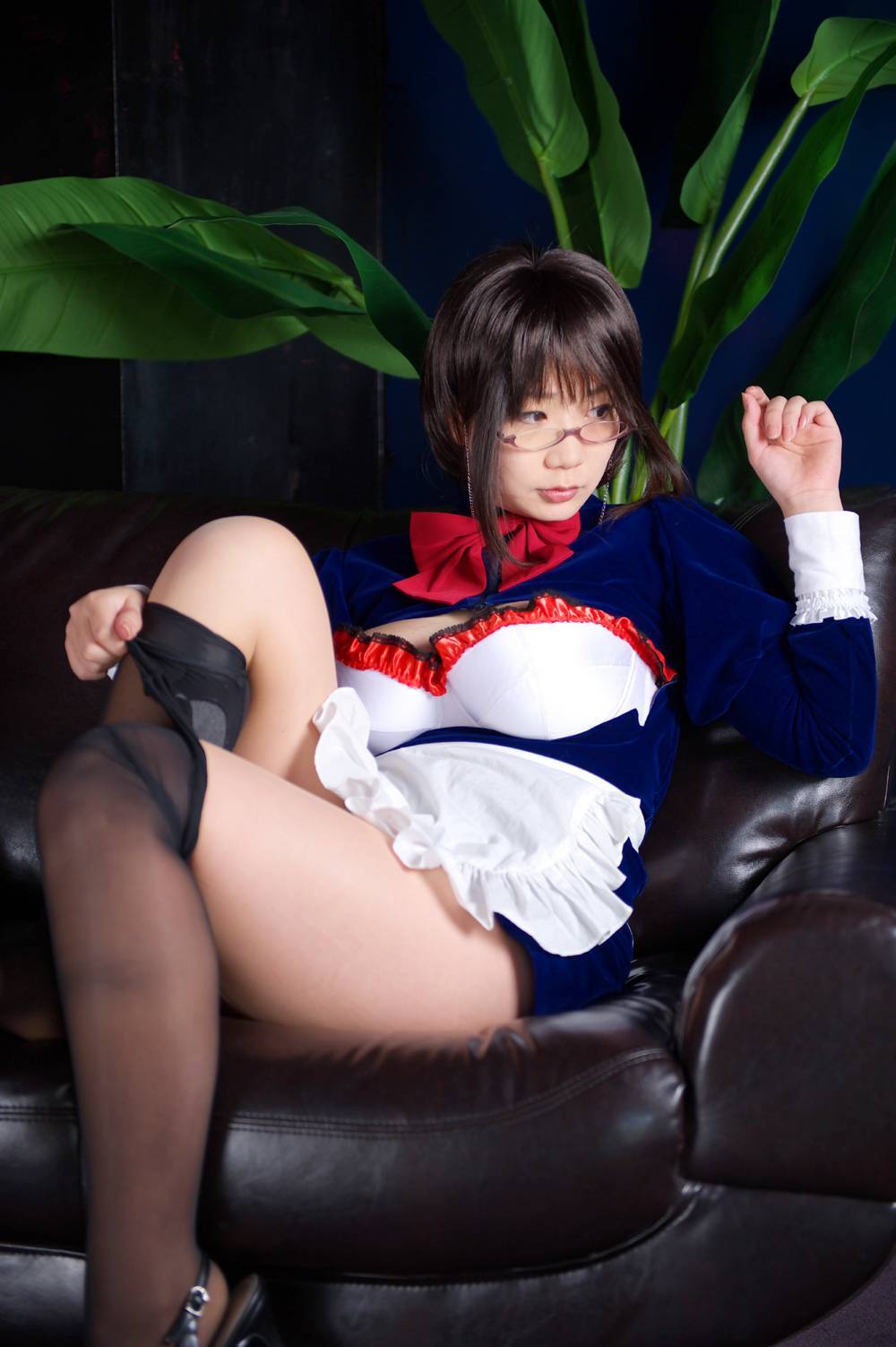 [Cosplay] 2013.03.28 Sexy Maid - Big Tits 1